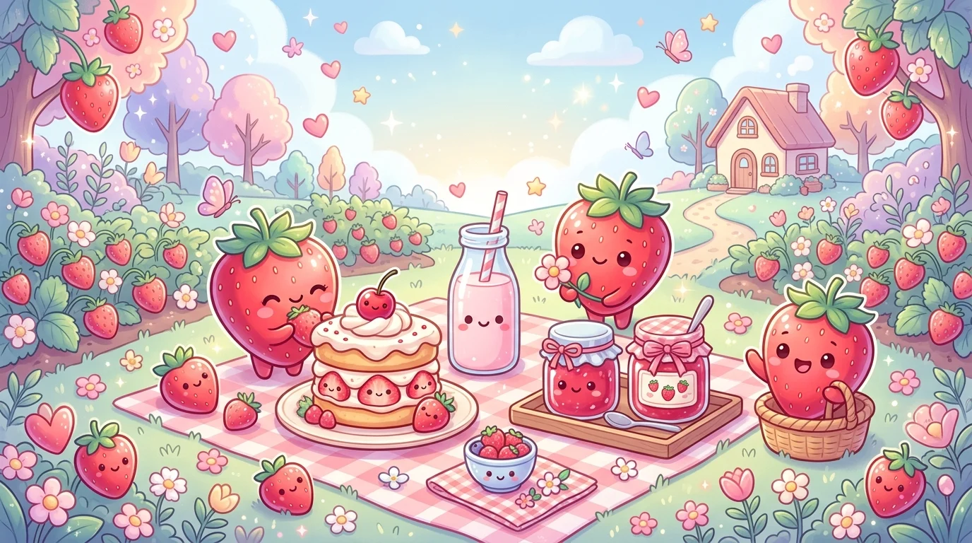 Strawberry Pickup Lines